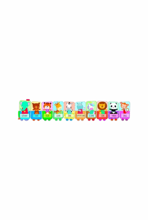 Puzzle & Livre apprends tes premiers animaux, Sassi Junior