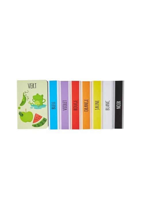 Lot de 8 livres Ma petite bibliothèque les couleurs, Sassi Junior