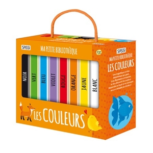 Lot de 8 livres Ma petite bibliothèque  les couleurs, Sassi Junior 1