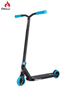 Trottinette freestyle chilli base bleu & noir, Micro 1