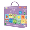 Puzzle & Livre  apprends tes premiers mots, Sassi Junior