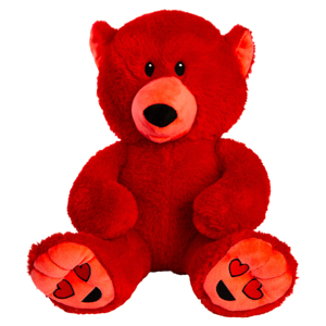 Peluche grand ours amour, Tomy 1