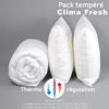 Pack clima fresh thermorégulation couette tempérée + oreiller, Dodo