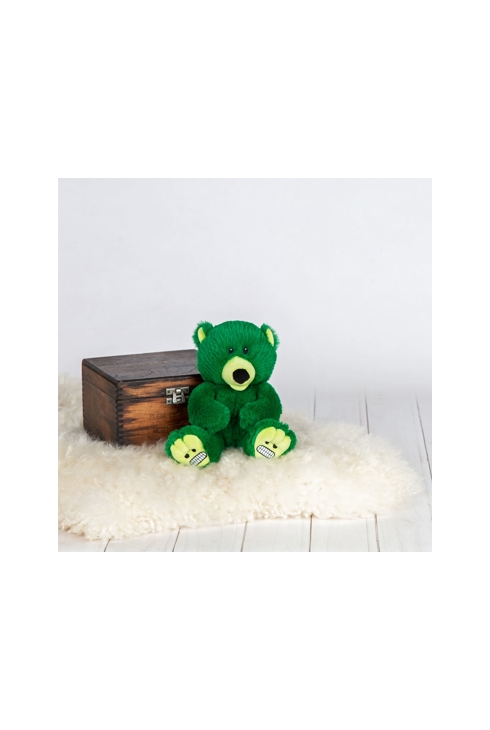Peluche mini ours inquiet