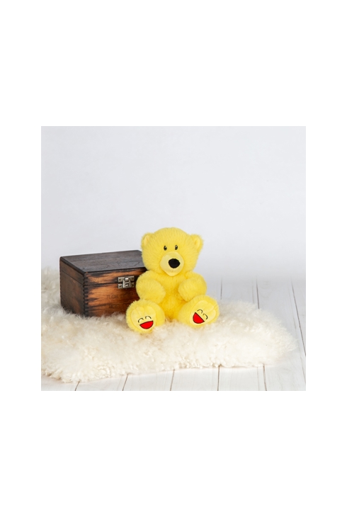 Peluche mini ours joyeux 1