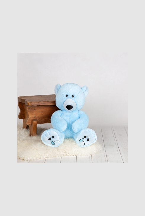 Peluche grand ours triste