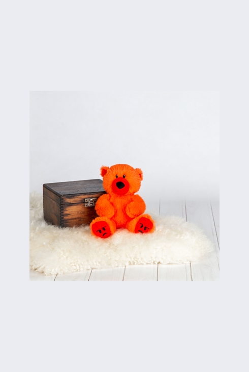 Peluche mini ours furieux