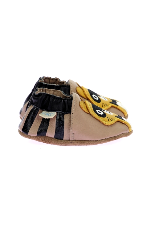 Chaussons cuir Robeez Raycoon