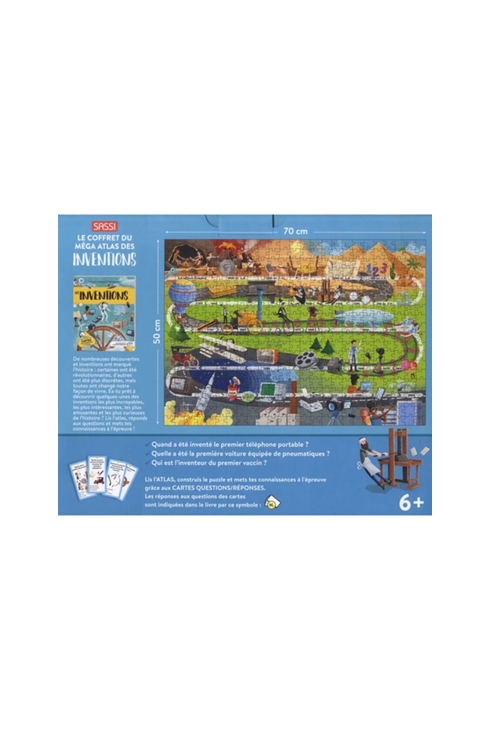 Coffret Méga ATLAS des inventions, Sassi Junior