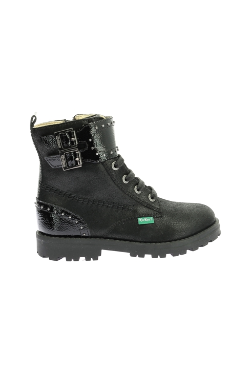 Bottillons cuir Kickers Groorock