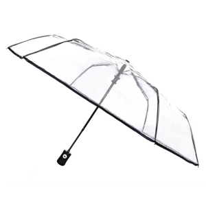 Parapluie transparent  pliant et automatique, SMATI 1