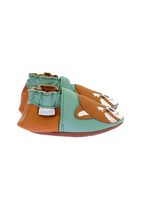 Chaussons cuir Robeez Gingerbear