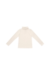 Sous-Pull col roulé garçon  coton jersey beige   Harmonie, La Faute à Voltaire 1