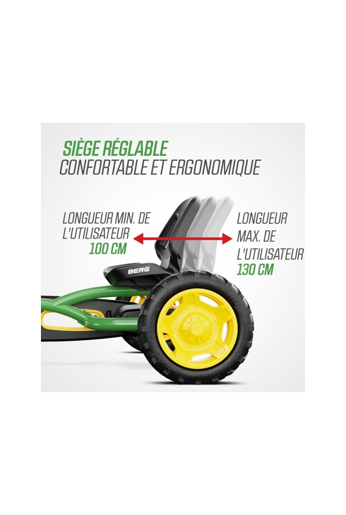 Kart à pédale Buddy John Deere, BERG