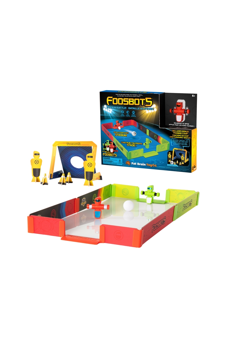 Jeux de société Stadium battle FoosBots, Fat Brain Toys 1