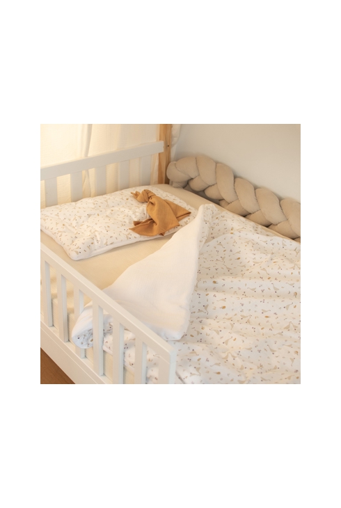 Oreiller plat réversible en coton sidonia, Sevira Kids