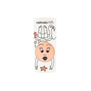 Vernis corail néon nacré Flamingo, Nailmatic 1