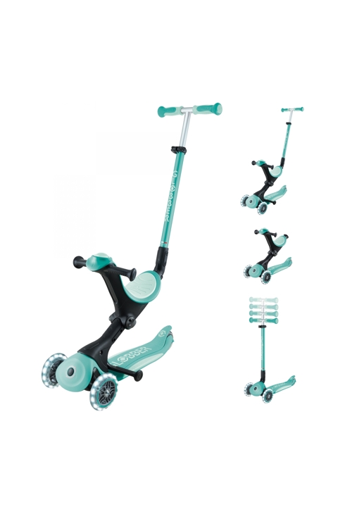 Trottinette évolutive GO-UP DELUXE LIGHTS - Vert menthe