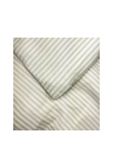 Housse de couette Percale de Coton Bio rayé 1 personne 4