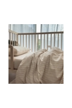 Housse de couette Percale de Coton Bio bébé rayé 3