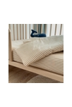 Housse de couette Percale de Coton Bio bébé rayé 5