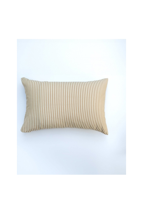 Taie d'oreiller Percale de Coton Bio rayé
