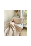 Taie d'oreiller Percale de Coton Bio rayé 4