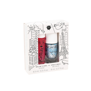 Coffret maquillage Magique vernis et brillant à lèvres, Nailmatic 1