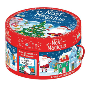 Puzzle & Livre Noël Magique, Sassi Junior 1