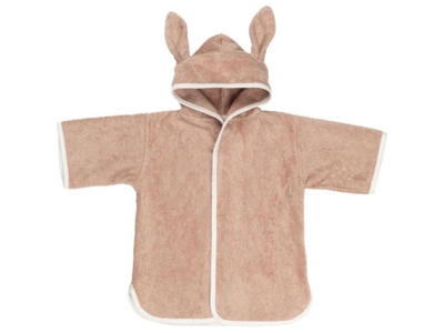 Poncho de bain Bunny vieux rose, Fabelab 1