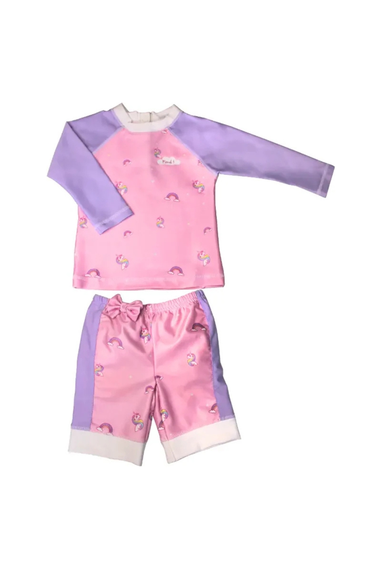 Ensemble enfant Anti-UV : Divine Rose / Taille 4 ans 1