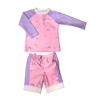 Ensemble enfant Anti-UV : Divine Rose / Taille 4 ans