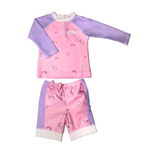 Ensemble enfant Anti-UV : Divine Rose / Taille 4 ans 1