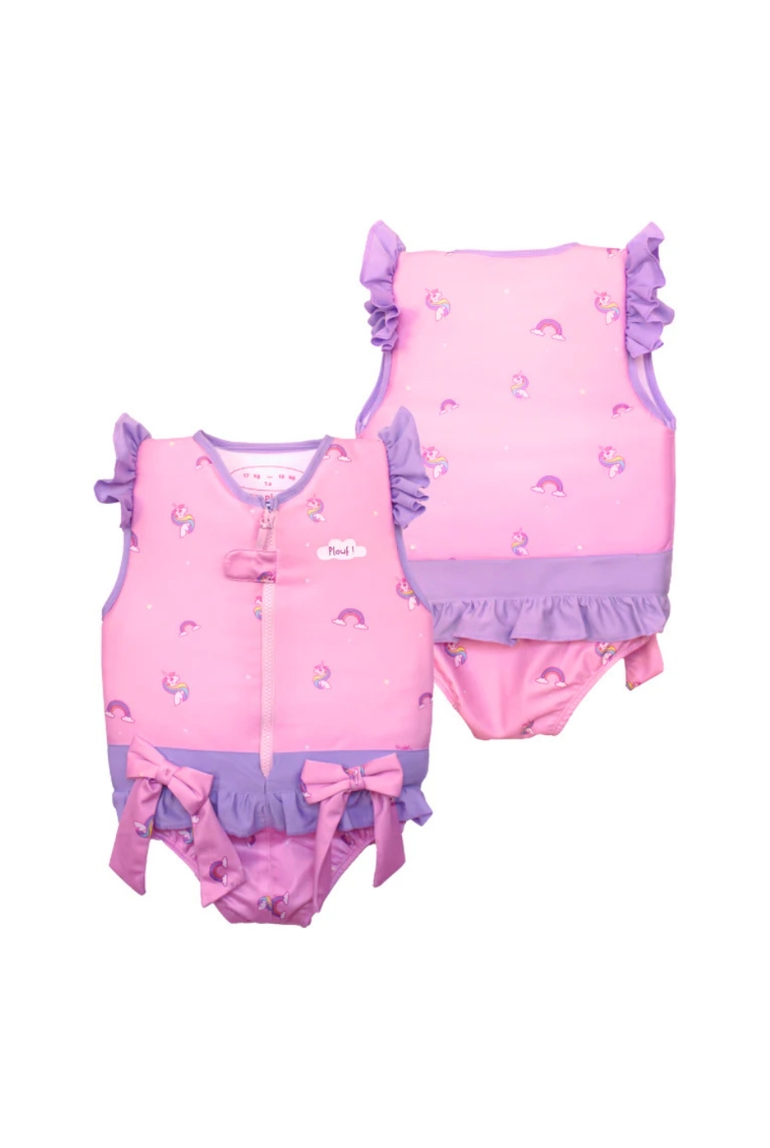 Maillot de bain flottant  : Celeste Rose / Taille 6 (21/24kg) 1