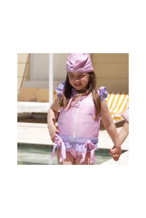 Maillot de bain flottant : Celeste Rose / Taille 6 (21/24kg)