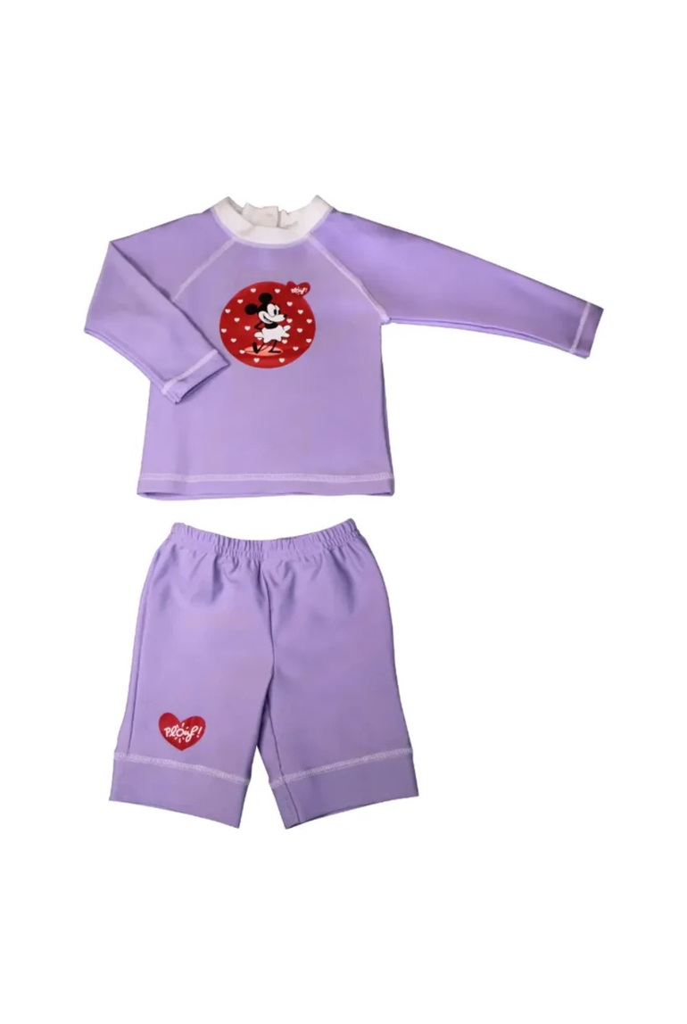 Ensemble enfant Anti-UV : Mimie violet / Taille 4 ans 1