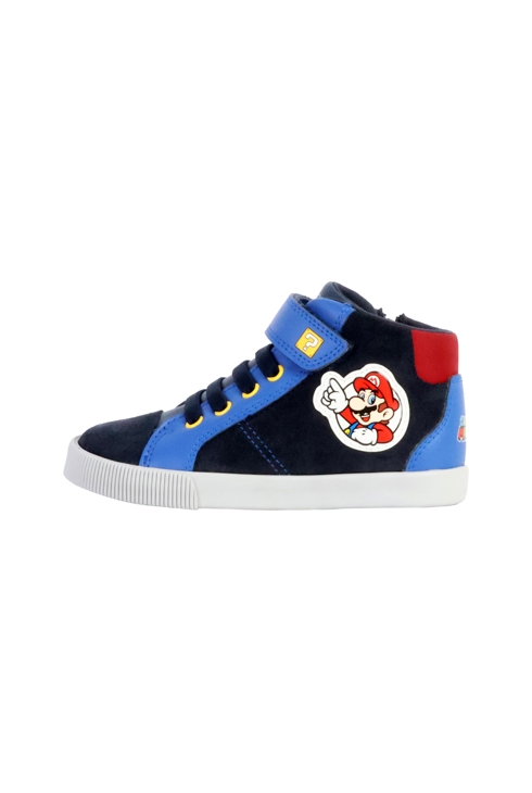 Basket Montante Cuir Kilwi Suede Synth Lea, Geox