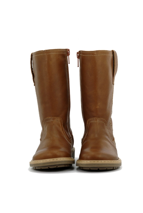 Boots zippées en cuir Boni Nicolas, Boni&Sidonie