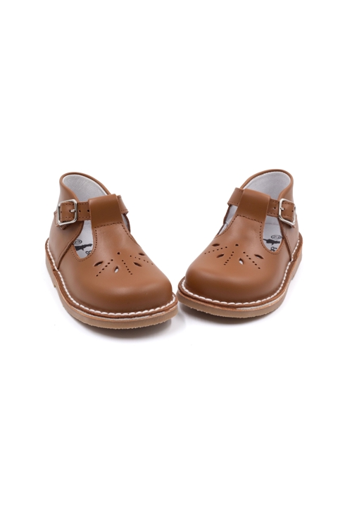 Chaussures premiers pas à boucle en cuir Boni Mini Henry, Boni&Sidonie