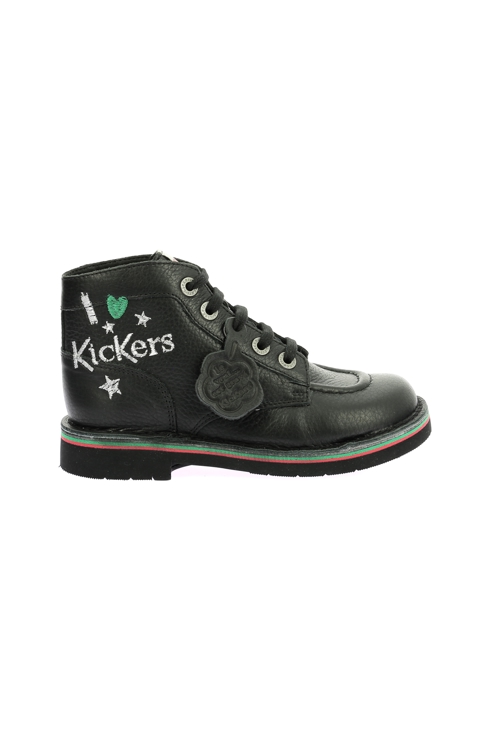Bottillons cuir Kickers Kick Col