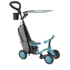 Porteur LEARNING BIKE 3EN1 DELUXE - Bleu Canard