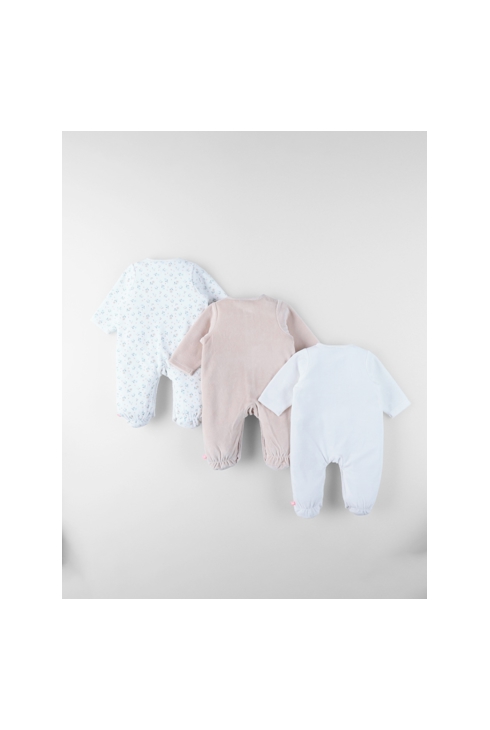 Lot De 3 Dors-bien En Velours, Noukie's