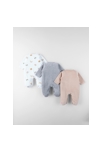 Lot De 3 Dors-bien En Velours, Noukie's 2