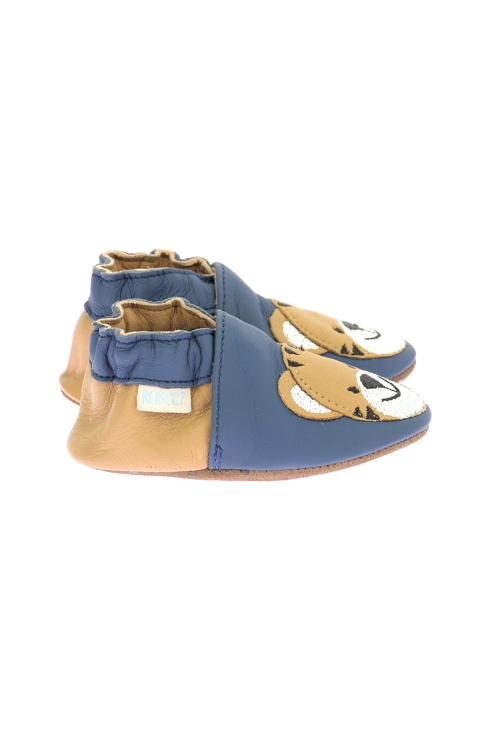 Chaussons cuir Robeez Tigroo