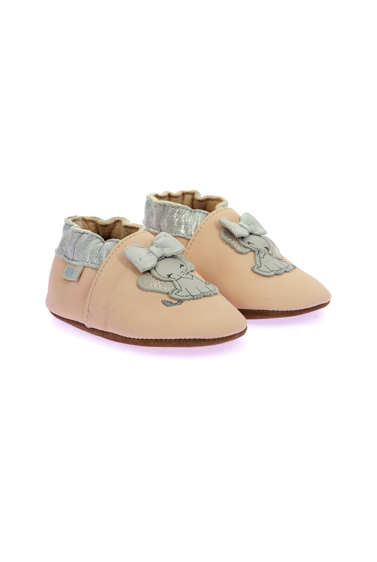 Chaussons cuir Robeez Graphic Lady 1