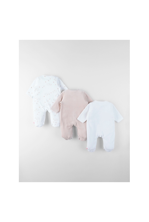 Lot De 3 Dors-bien En Velours, Noukie's