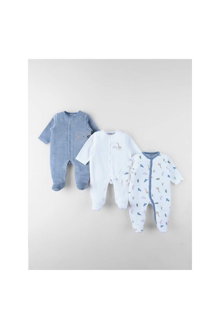 Lot De 3 Dors-bien En Velours, Noukie's 1