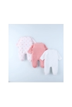 Lot De 3 Dors-bien En Velours, Noukie's 3