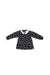 denoël  Blouse Col Claudine & Jupe Plissée Velours Rouge, La Faute à Voltaire 2