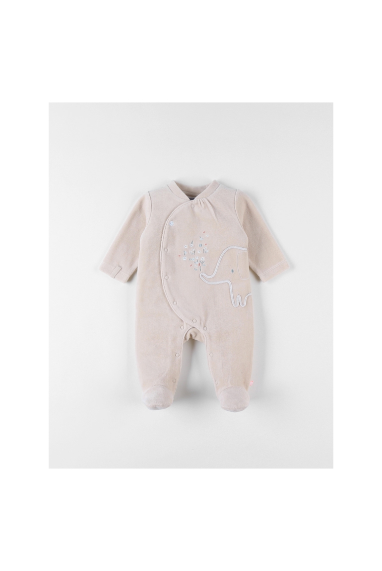 Pyjama En Velours Côtelé, Imprimé éléphant, Noukie's 1